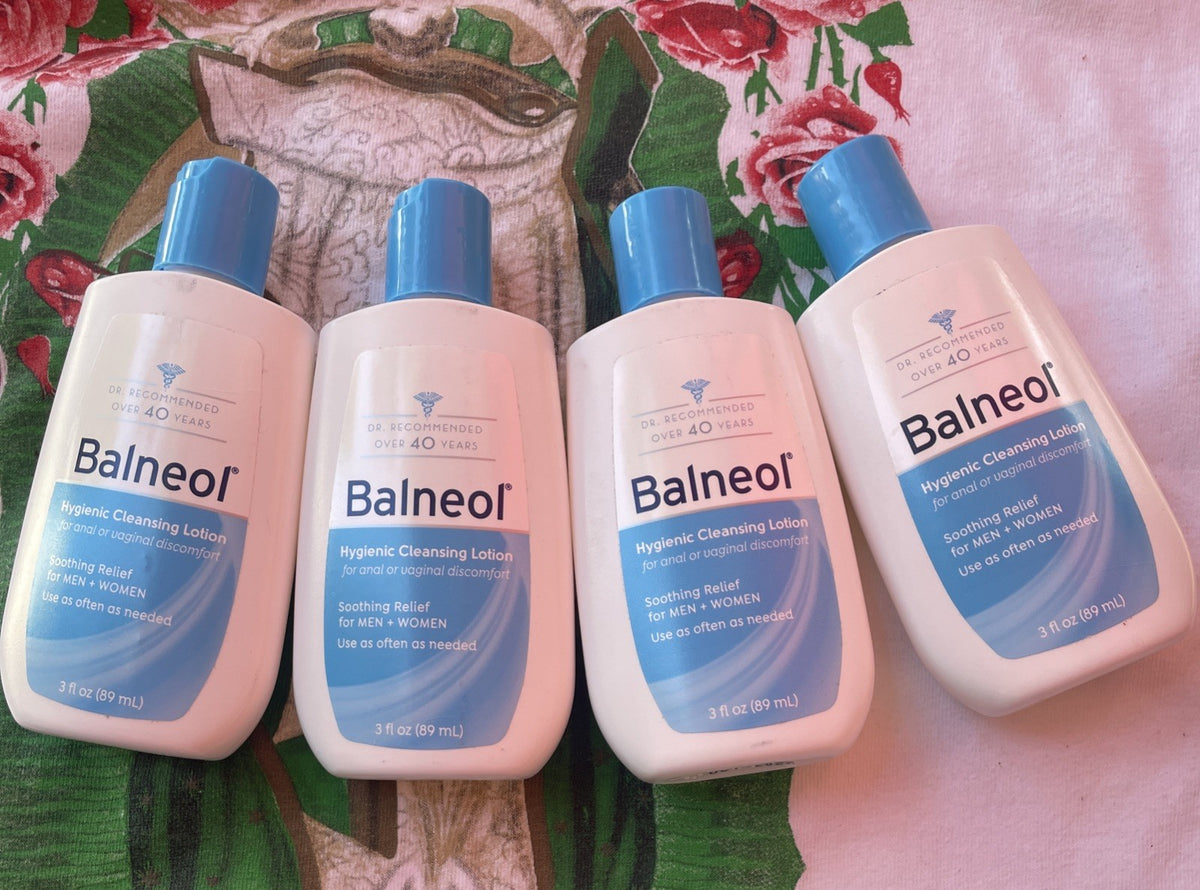 Balneol Hygienic Cleansing Lotion 3oz Soothing Relief Sealed Inners