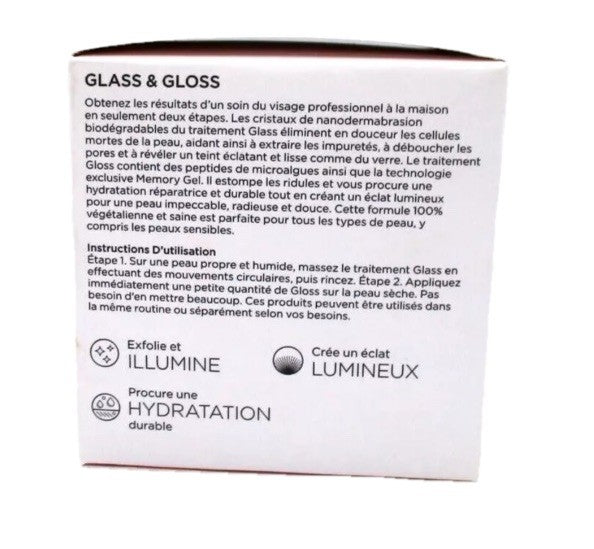 Facial Brightening & Retexturizing Pro-Facial Kit - Glass & Gloss 2-Step Set