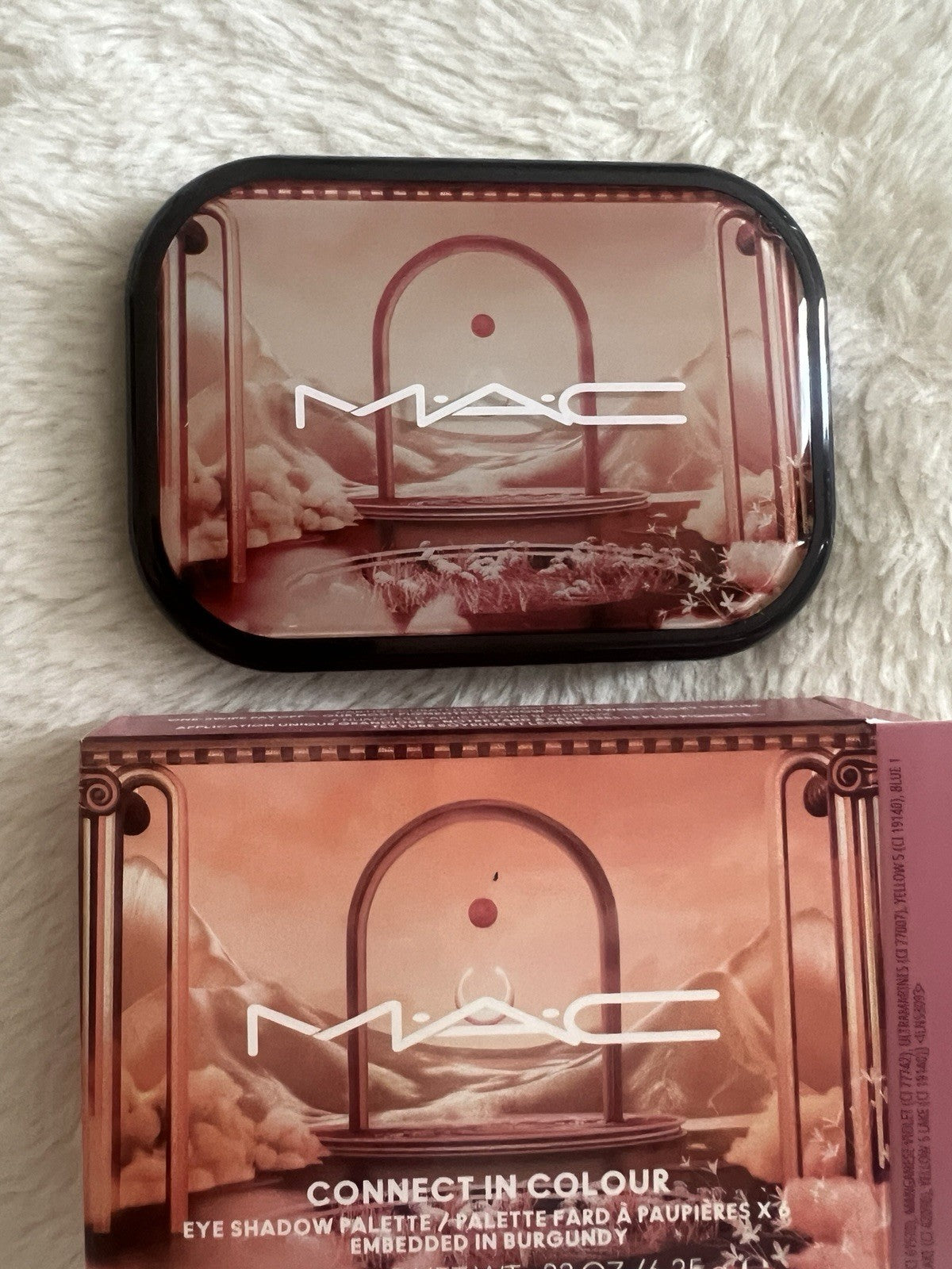 Full Size Burgundy Eye Shadow Palette - Connect In Colour Makeup