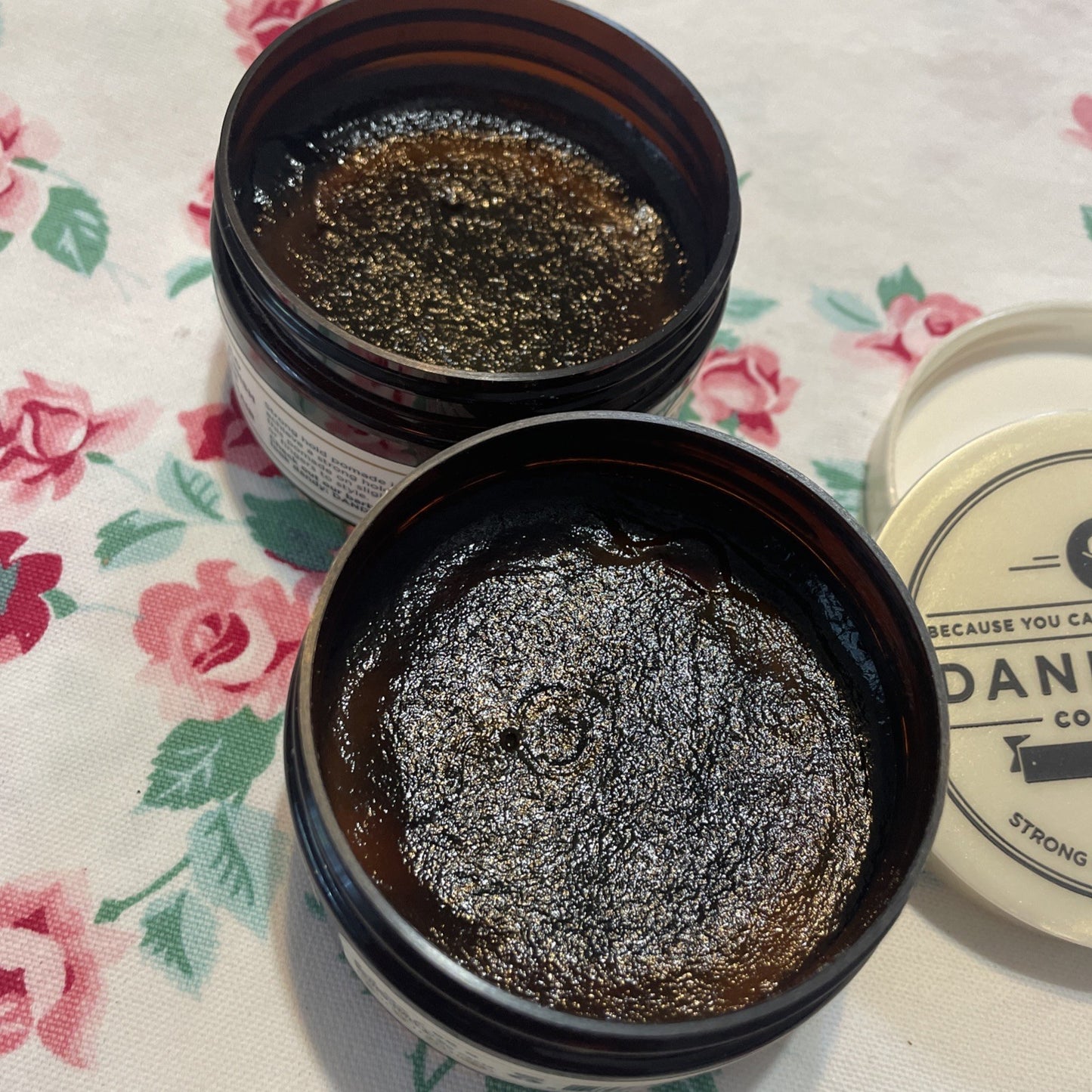 Strong Hold Hair Pomade 3.4 Oz - Dandymen Collection (2 Pack)