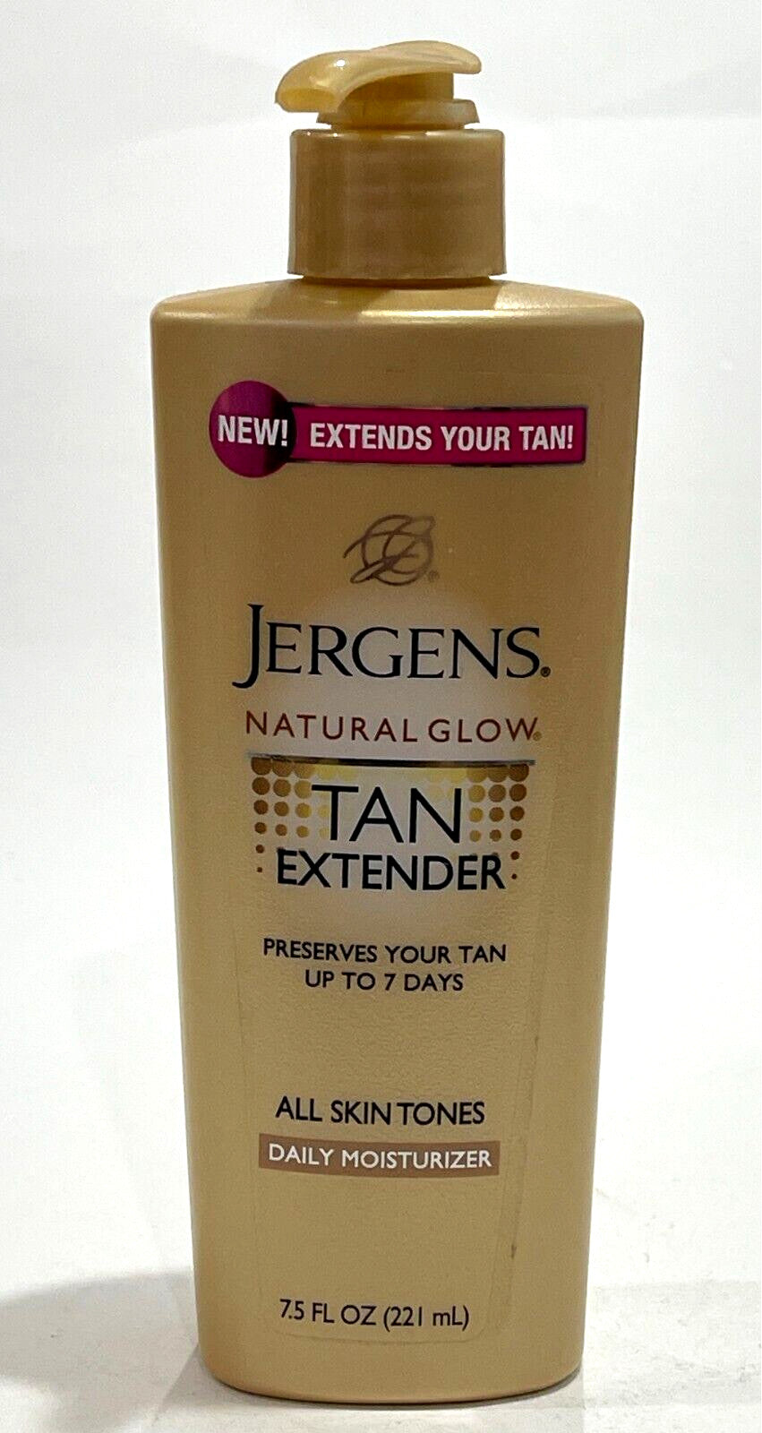 Jergens Natural Glow Tan Extender Daily Moisturizer 7.5 oz