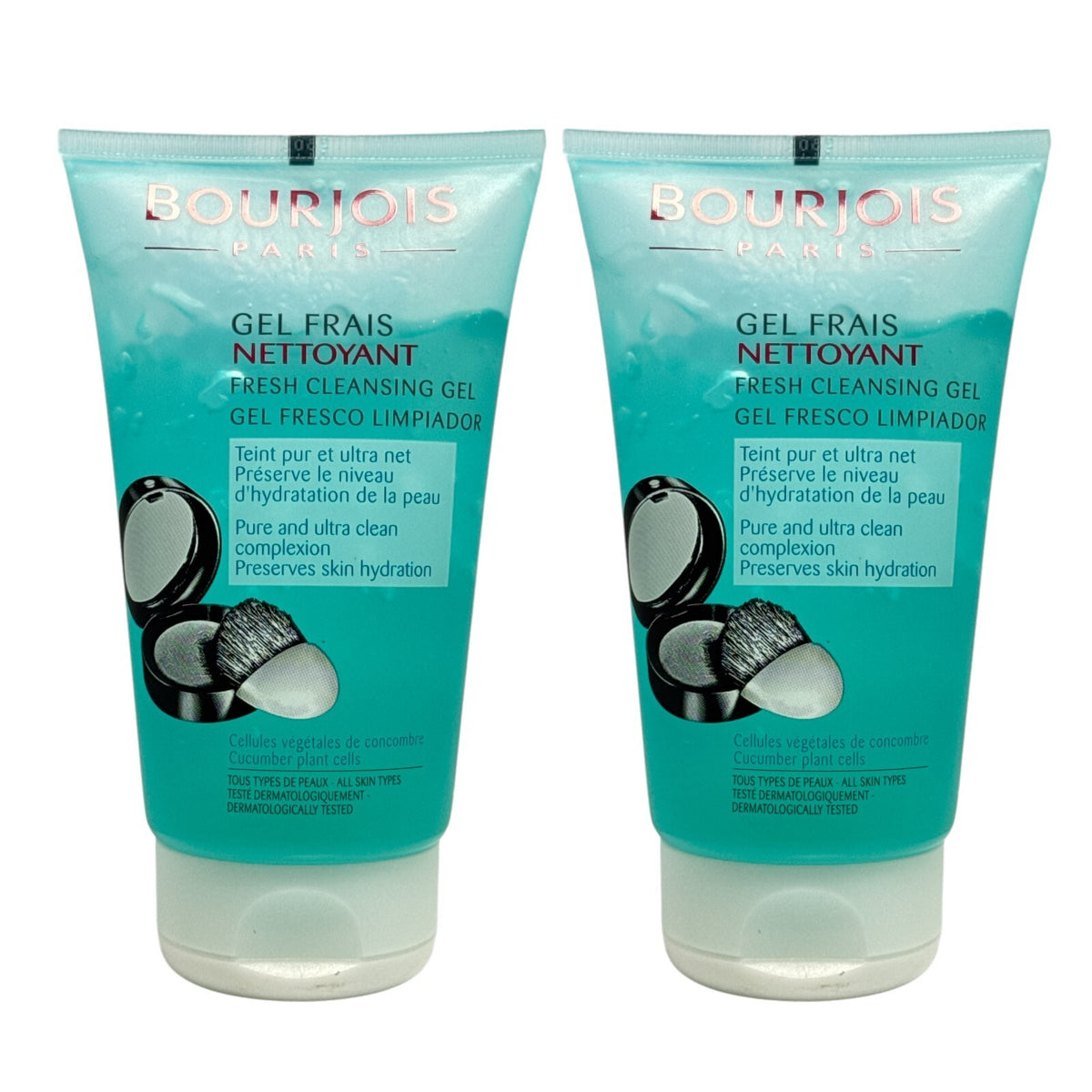 Fresh Cleansing Gel - 150ml, Pack of 2 - Gentle Facial Cleanser