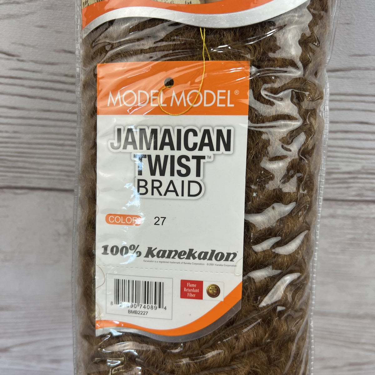20-Inch Jamaican Twist Braid Hair Extensions - Color 27