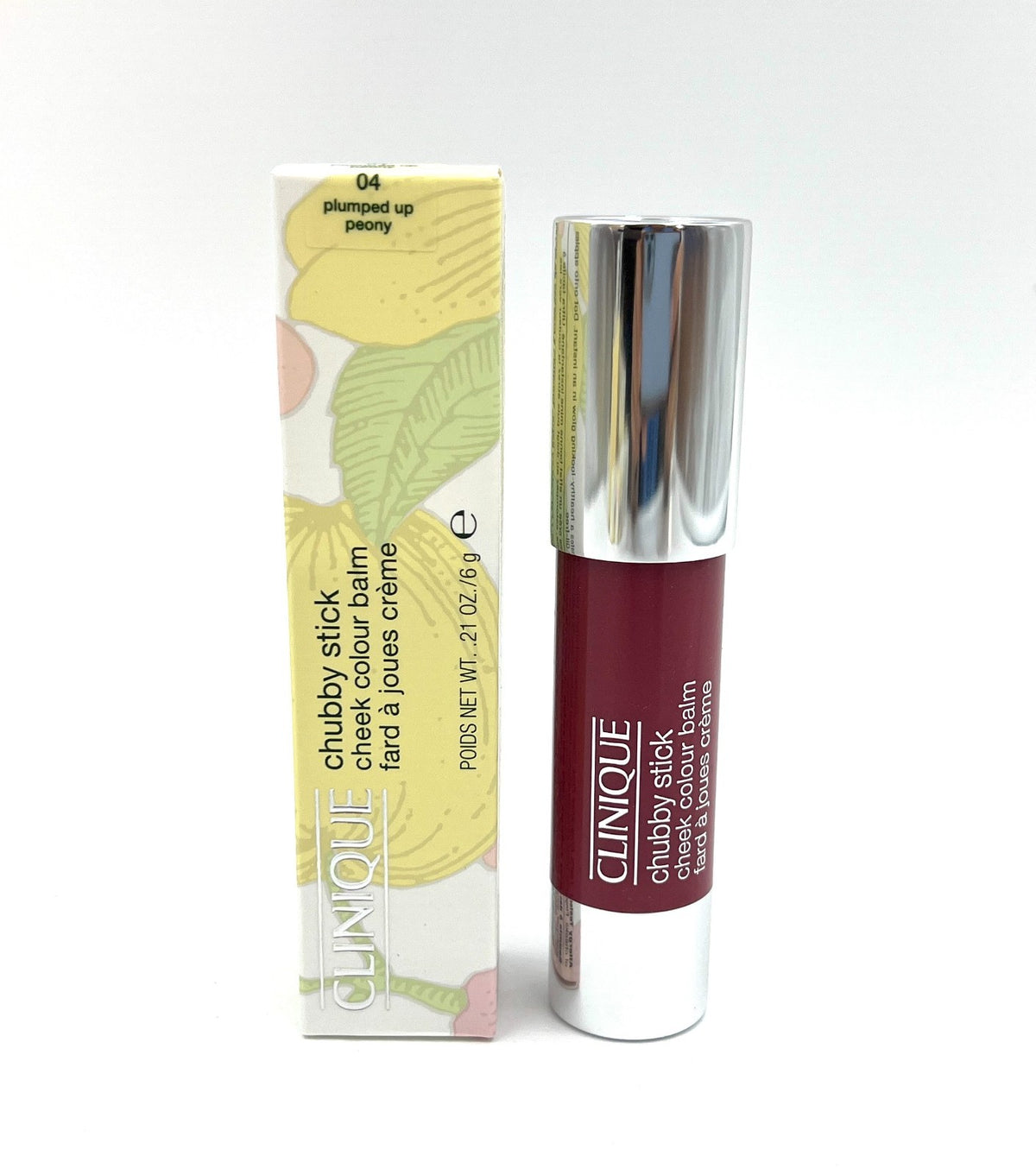 Clinique Cheek Balm 04 Plumped Up Peony - Full Size Lip & Cheek Color