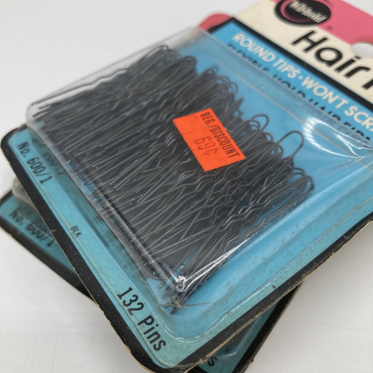 Wilhold Hair Pins Flexible Up Do Upsweeps 1 3/4 Inch Black Lot 264