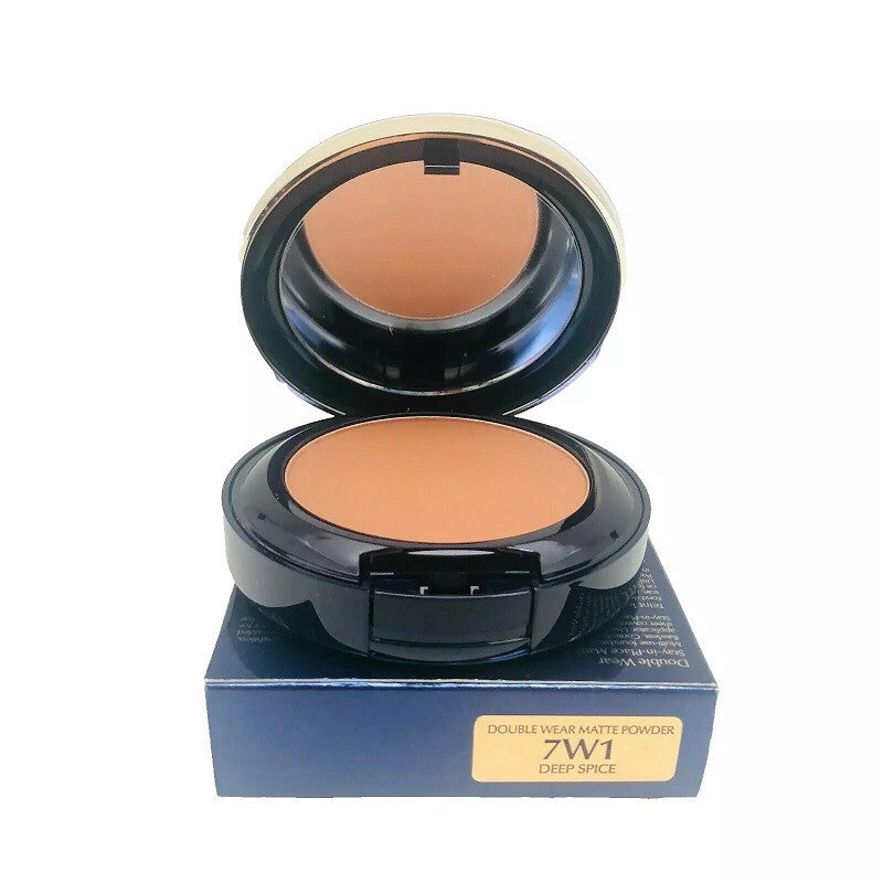 Estée Lauder Double Wear Matte Powder Foundation 7W1 Deep Spice - Long-Wear Makeup