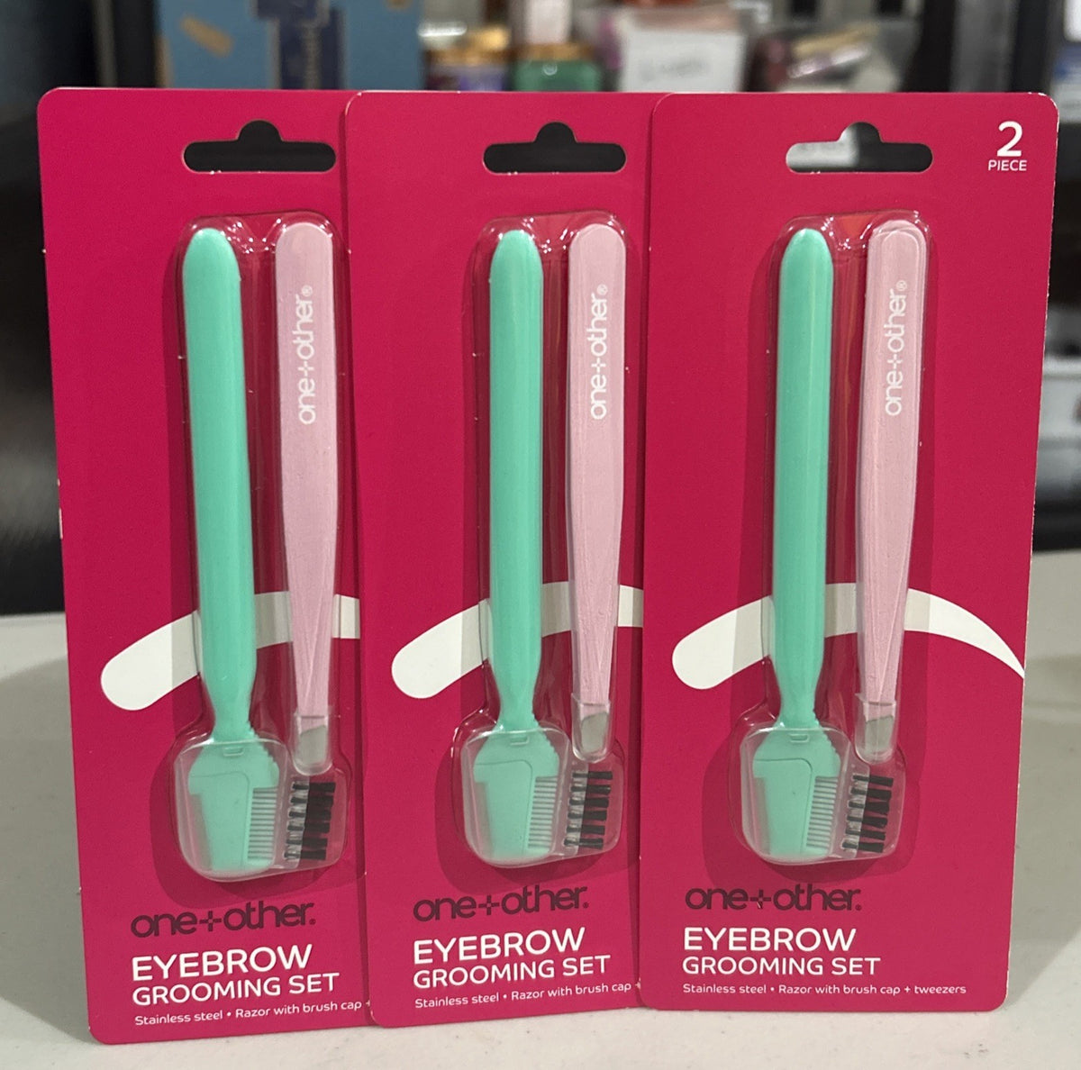 Eyebrow Grooming Sets - Pack of 3 for Perfect Brows & Shaping