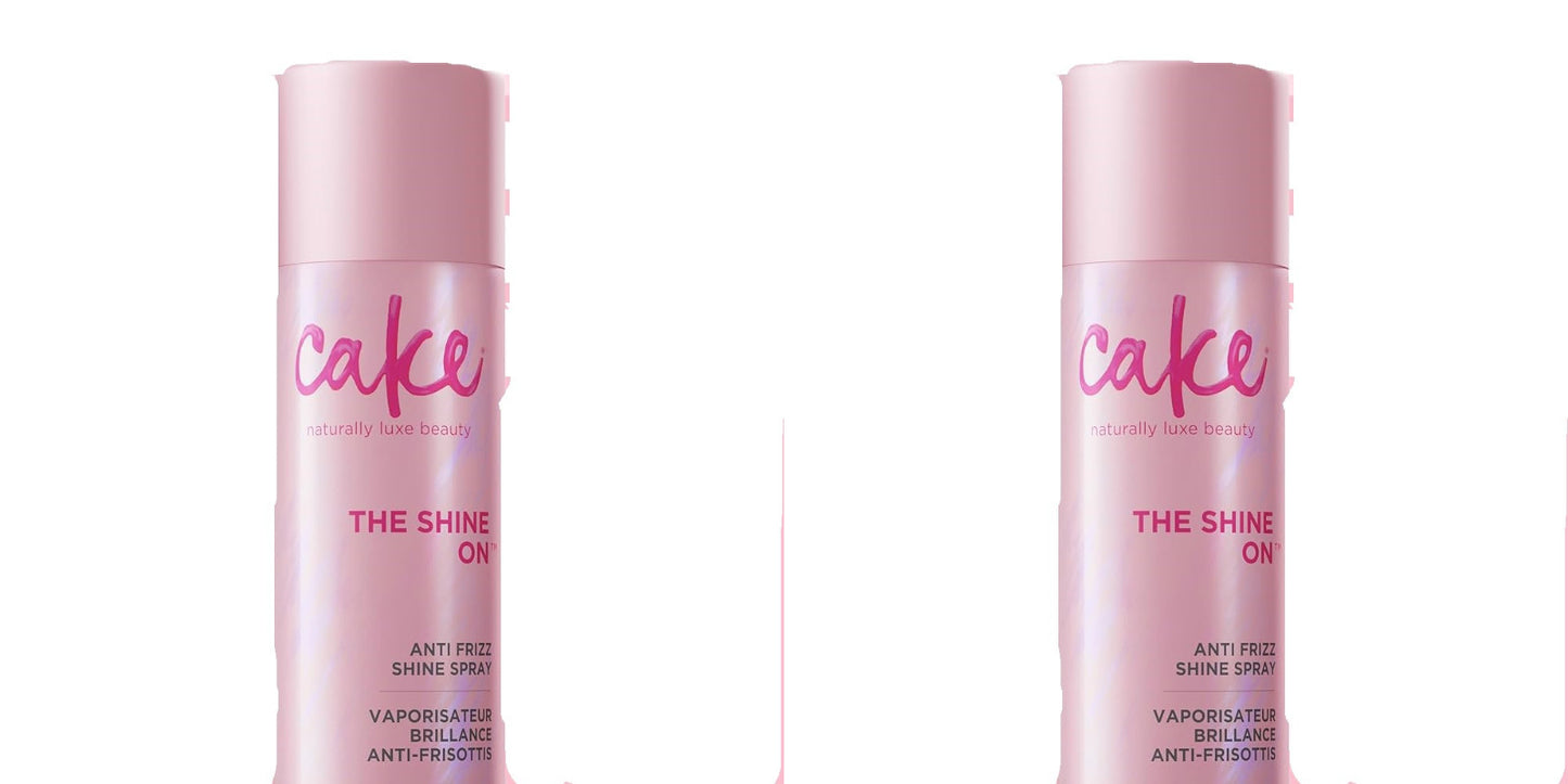 Anti-Frizz Hair Spray Bundle - Shine On 4.2 oz x 2 Bottles for Frizz Control