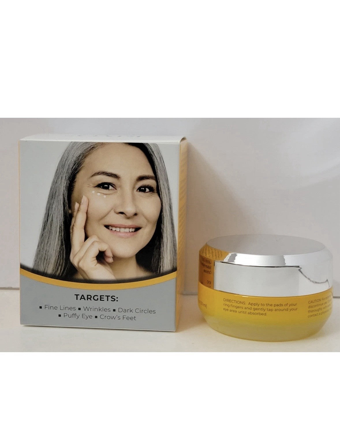 Kiyo Vitamin C Hyaluronic Eye Cream for Dark Circles - 1 oz / 30 ml