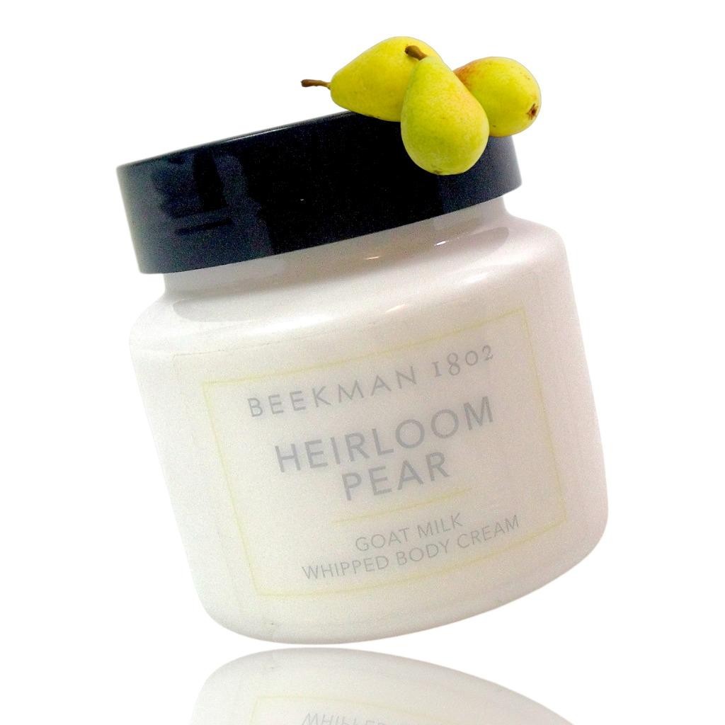 Beekman 1802 "Heirloom Pear" Goat Milk Whipped Body Cream Lotion 8 oz