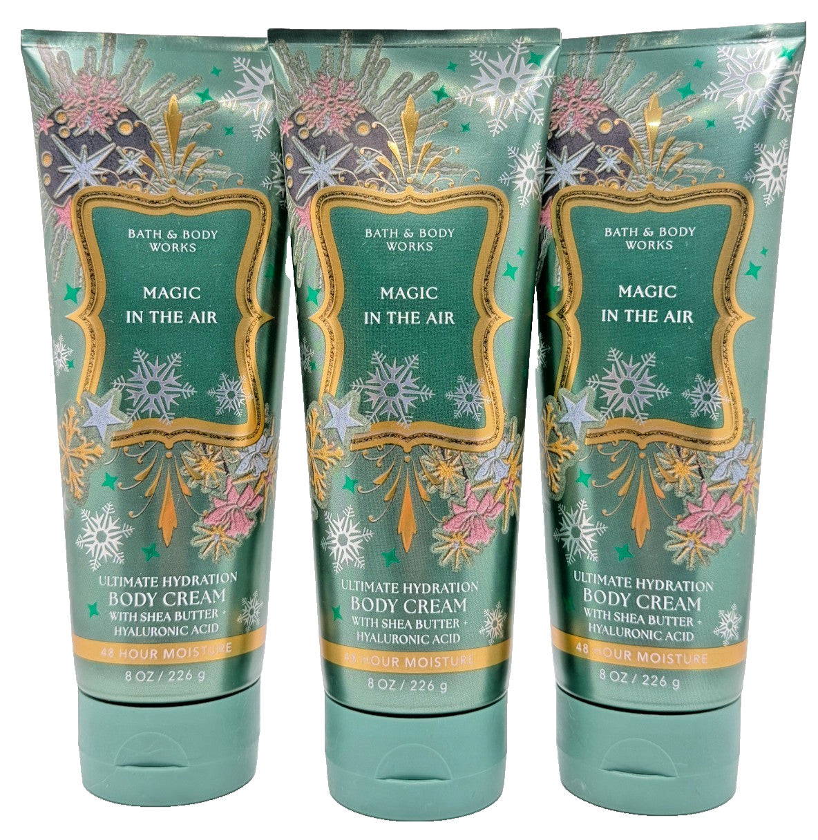 Magic In The Air Body Cream Lotion - 3 Pack (8 oz Each)
