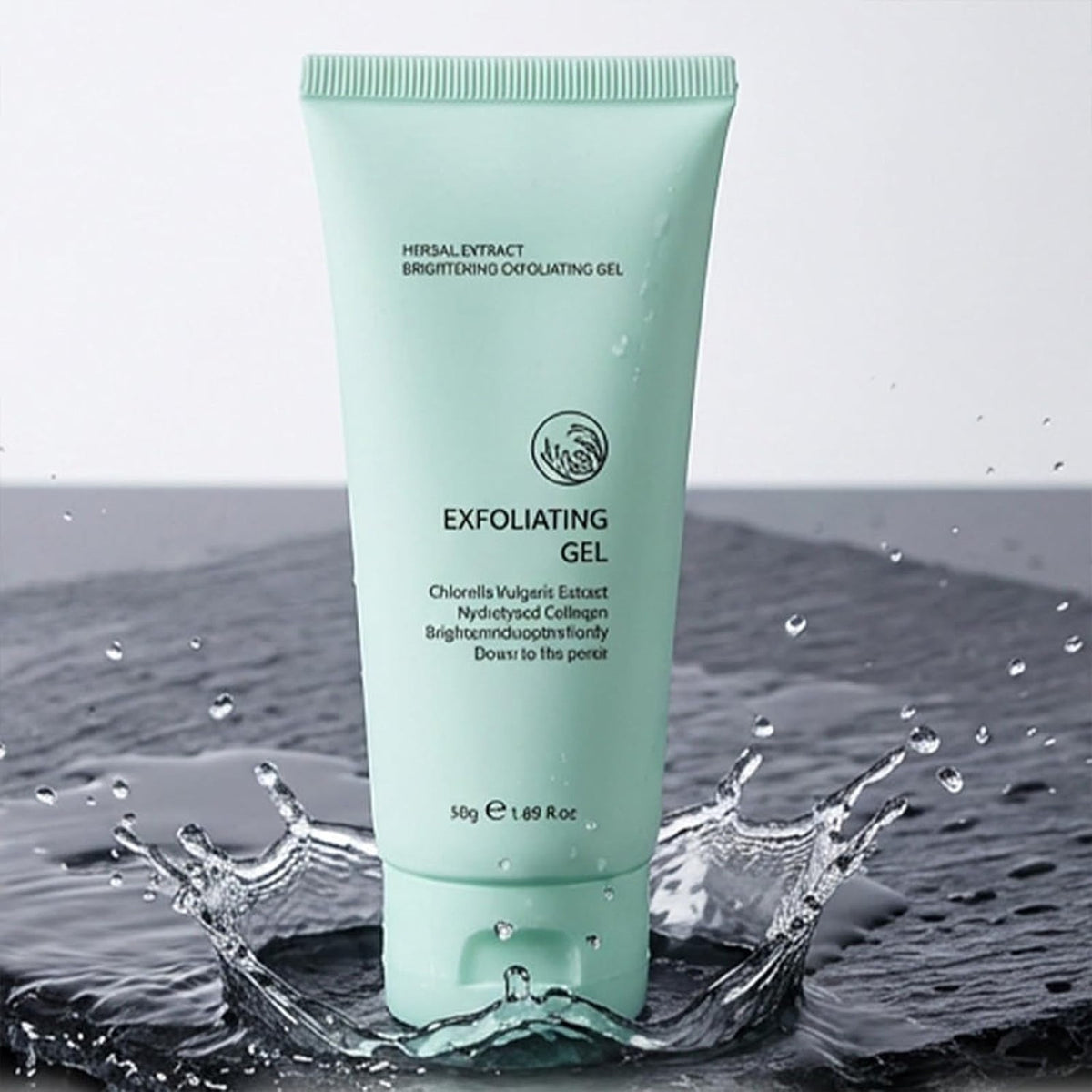 Exfoliating Gel Herbal Extract Gentle Facial Exfoliator For Deep