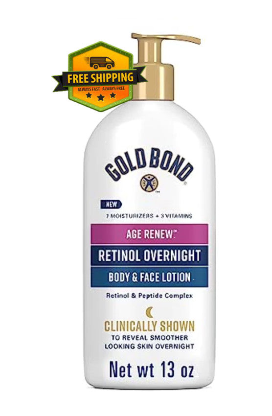 Gold Bond Age Renew Retinol Lotion 13oz - Anti-Aging Body & Face