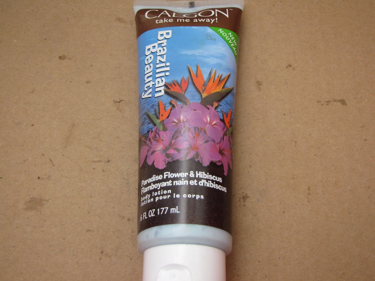 1 NEW CALGON BRAZILIAN BEAUTY PARADISE FLOWER & HIBISCUS BODY LOTION