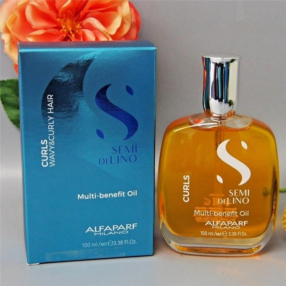 Multi-Benefit Hair Oil for Curly & Wavy Hair 100ml - Moisturizes & Protects