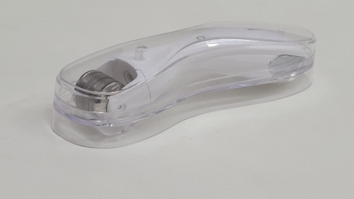 Microneedling Facial Rejuvenation Tool with LED Light & Attachment