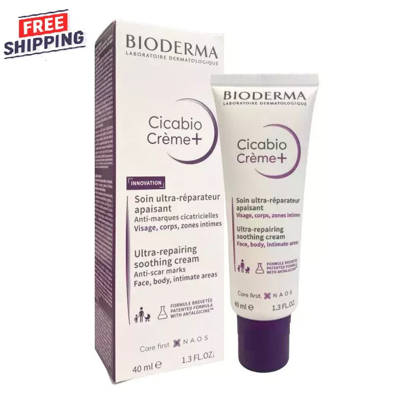Bioderma Cicabio Ultra Repairing Soothing Cream 40ml for Skin Healing