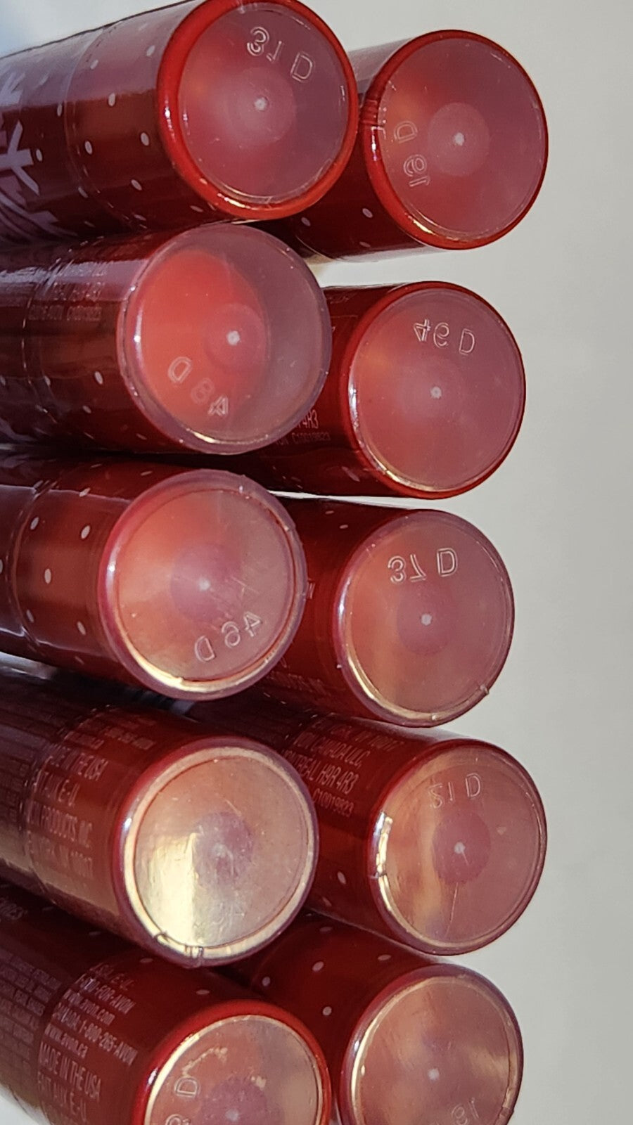 Spiced Cider Lip Balm Set - 10 Pack 0.15 oz Moisturizing Lip Care