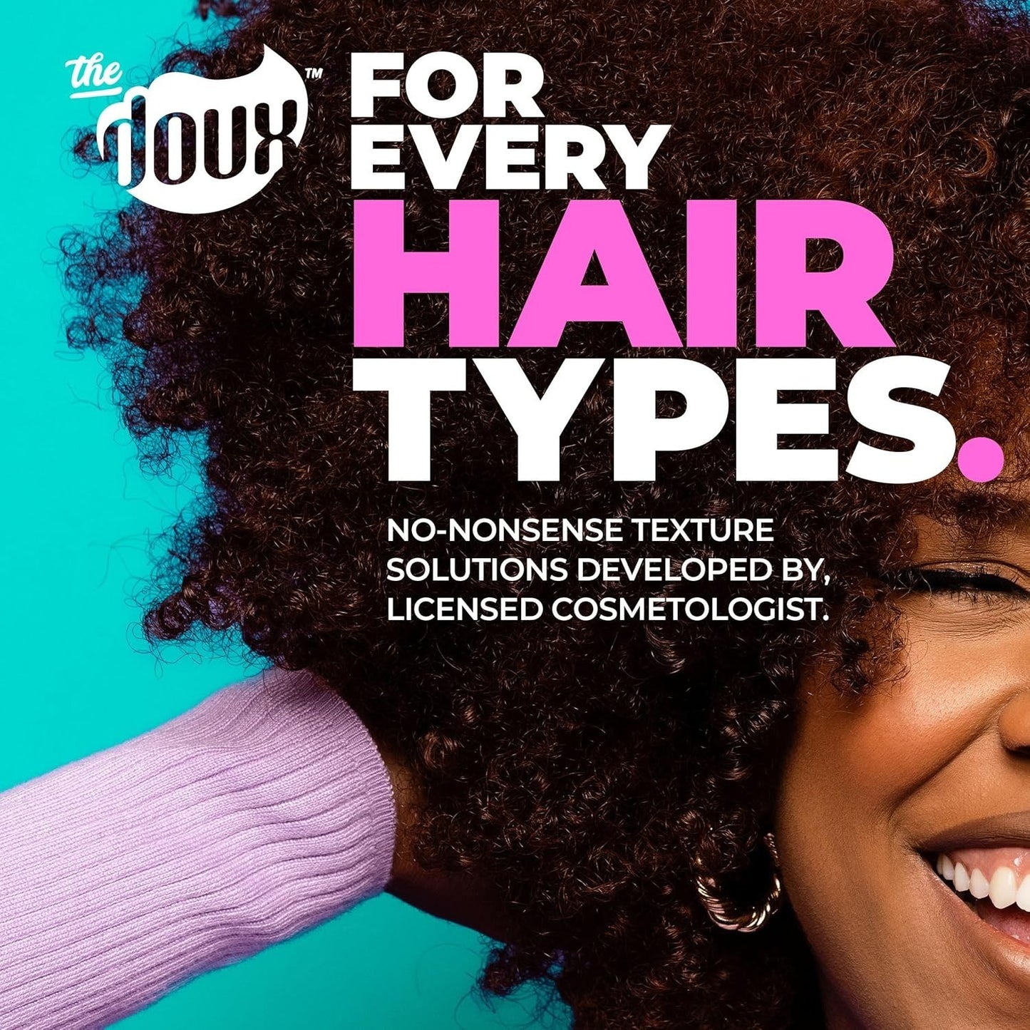 Curl Defining Cream for All Curl Types - Hydrating & Frizz Control 16oz
