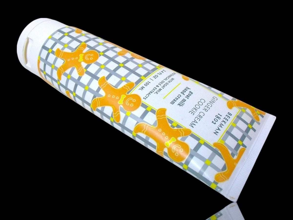Goat Milk Hand Cream Lotion, Ginger Cream Cookie - 2 Pack 3.4 oz