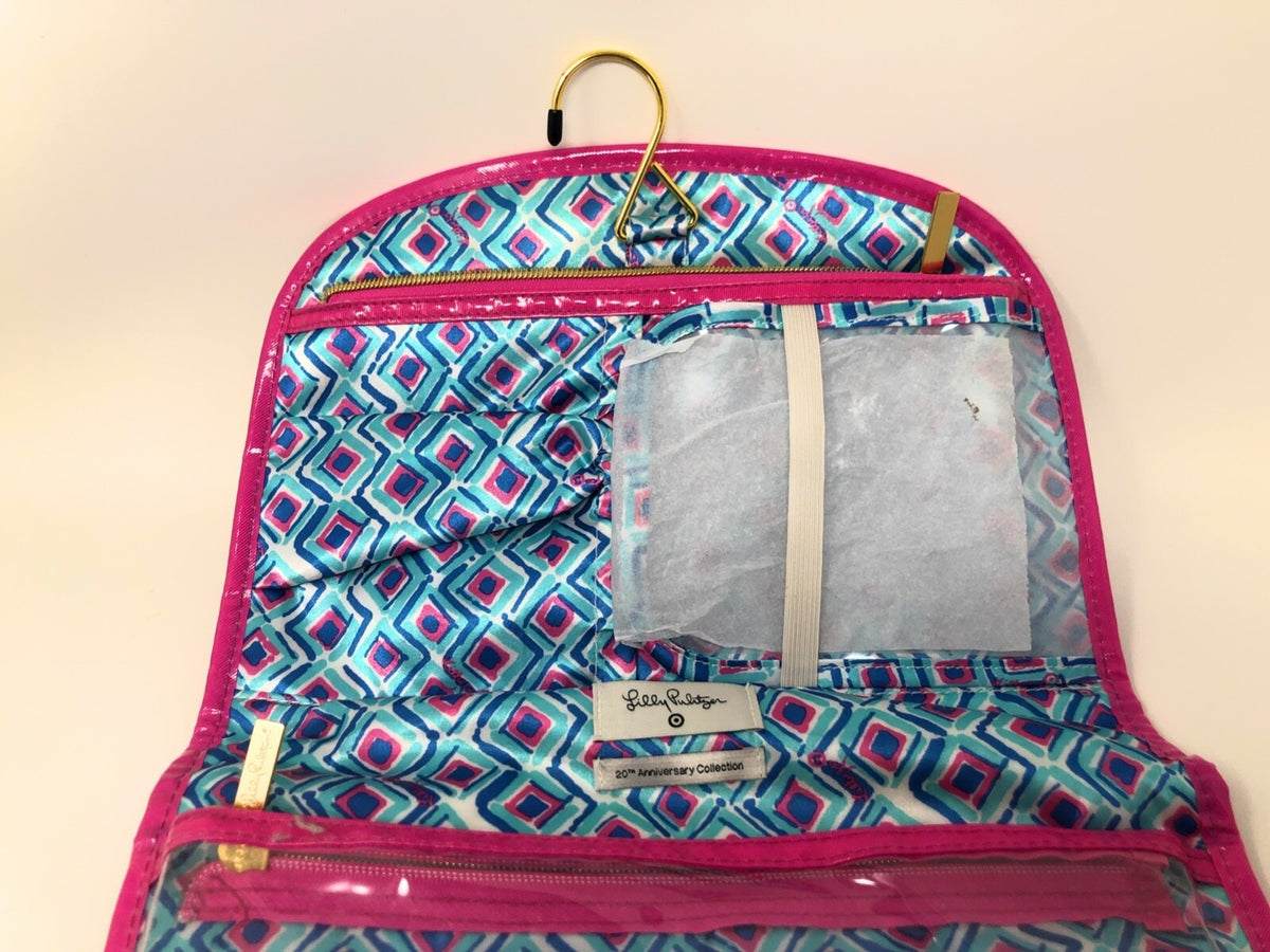 Lily Pulitzer Hanging Travel Organizer - Retired 20th Anniversary Gift