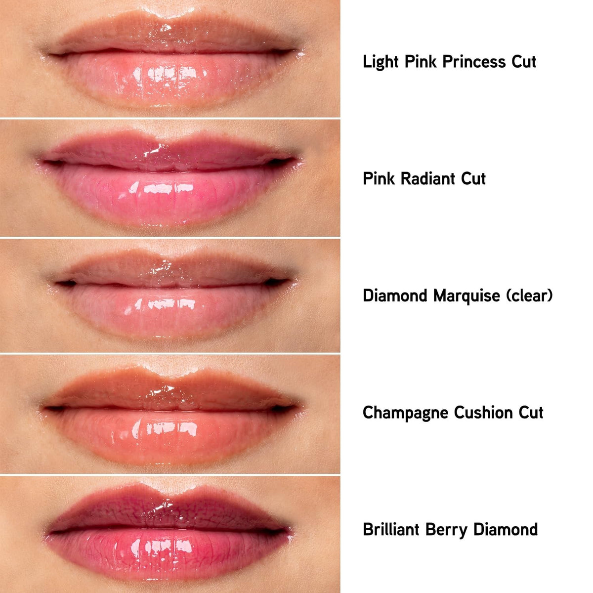Mineral Wear Diamond Lip Plumper Gloss - Light Pink, Dermatologist Tested