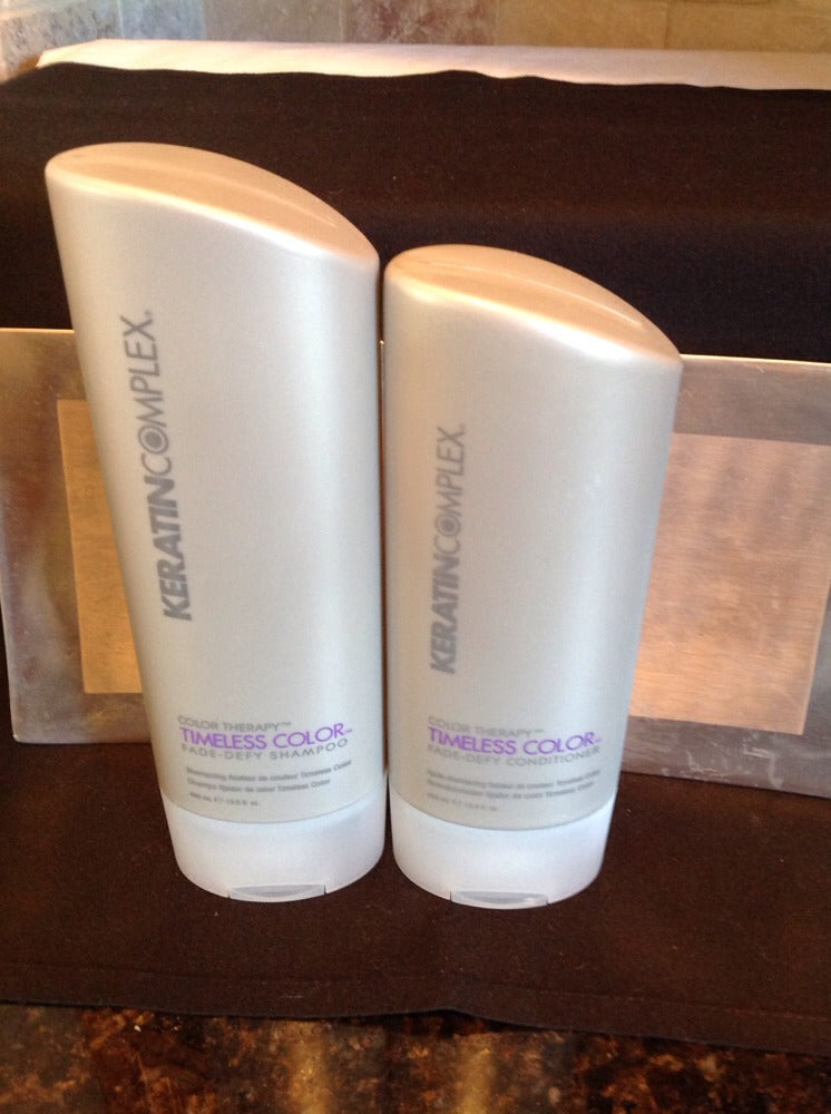 Keratin Complex Timeless Color Shampoo & Conditioner Duo 13.5oz for Hair Color Protection