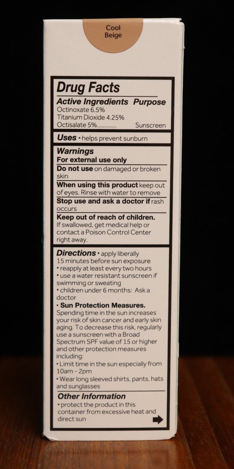 No7 Protect & Perfect Intense Advanced SPF 50+ Foundation Cool Beige