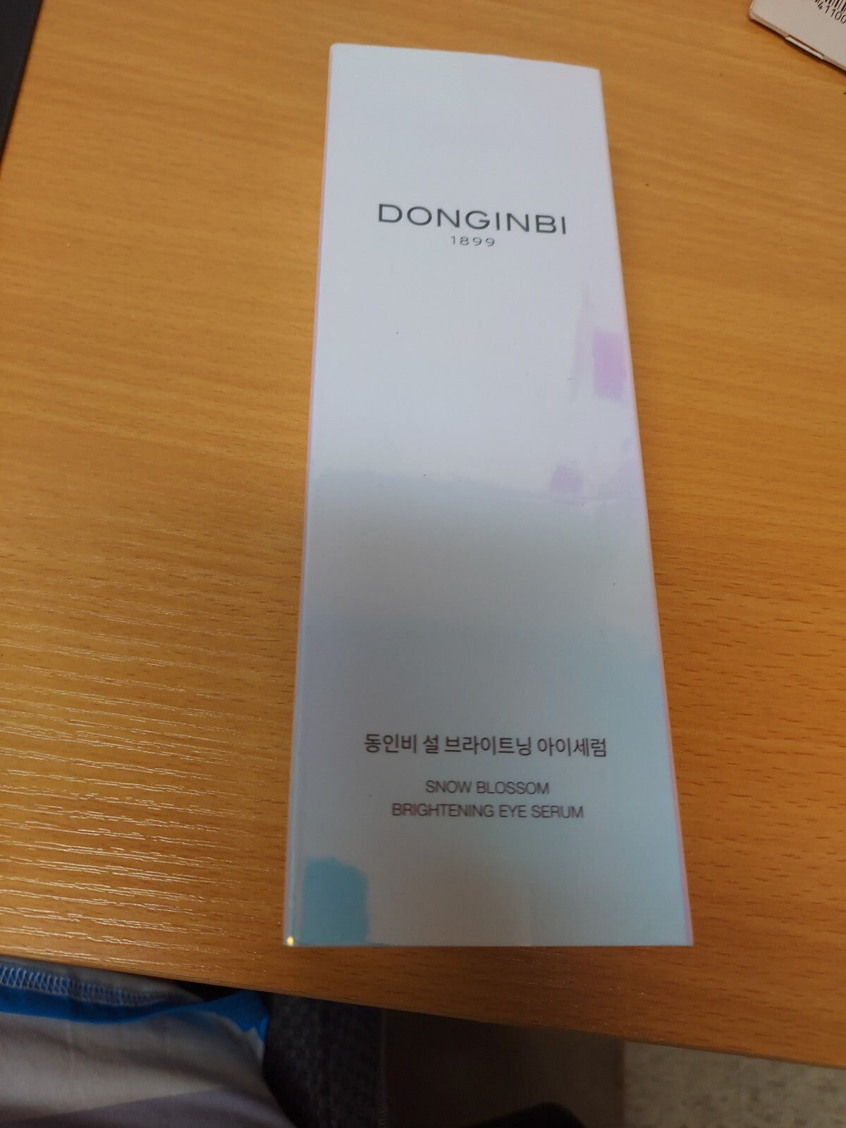 Brightening Eye Serum - Snow Blossom 15ml for Dark Circles & Puffiness