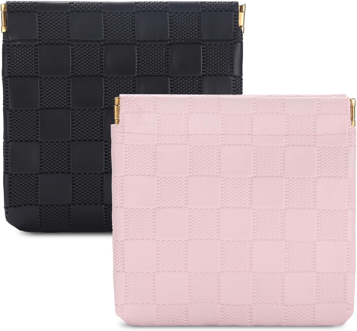 Mini Waterproof Makeup Bags Set - Small Purse Cosmetic Organizer for Travel