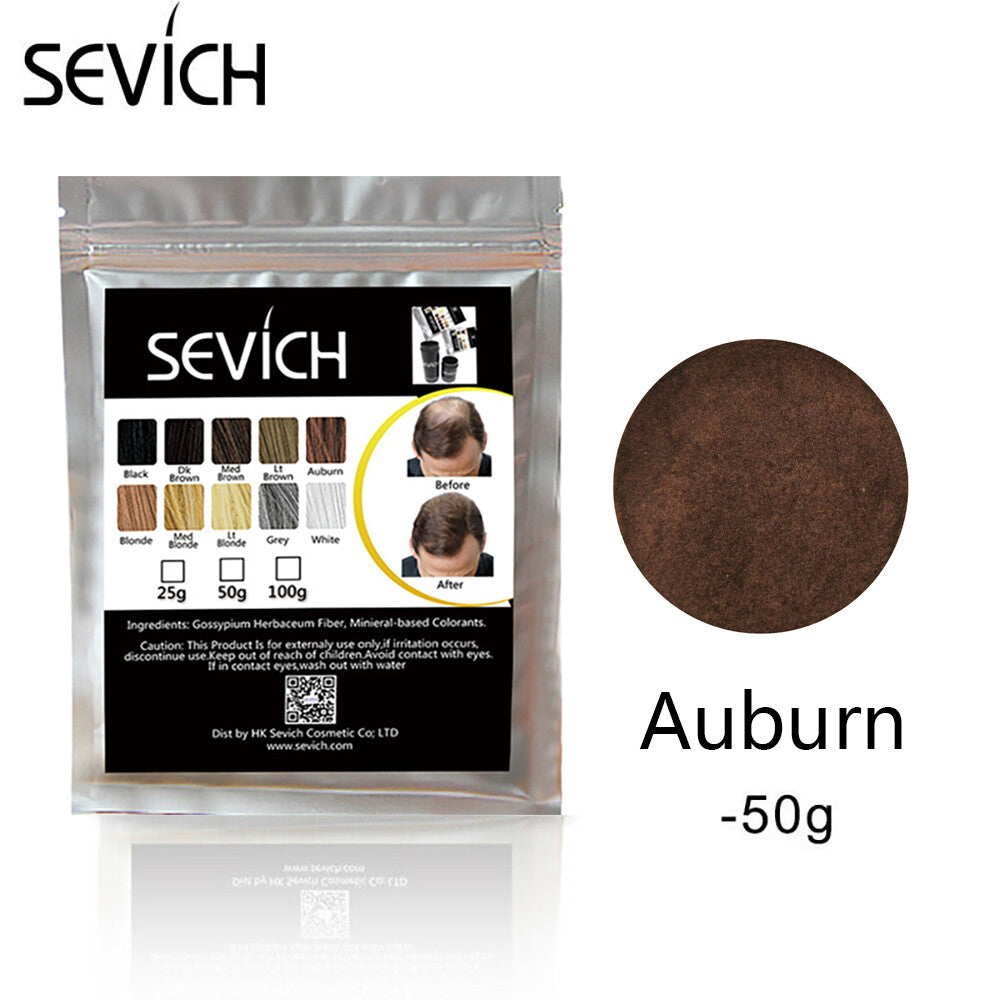 Hair Building Fibers Refill 50g Pack - Multiple Colors
