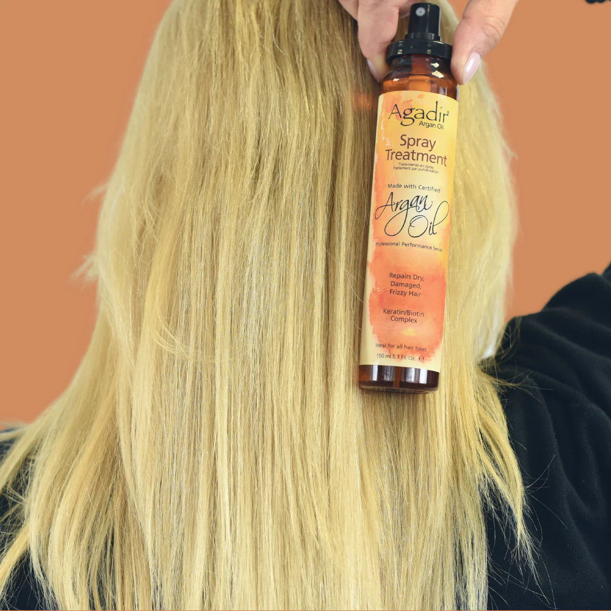Agadir Argan Oil Hair Spray Treatment 5.1 oz - Nourishing Shine & Frizz Control