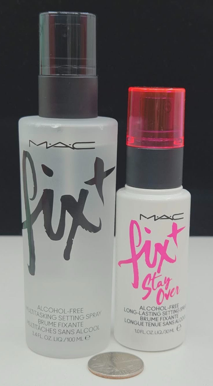 MAC Fix+ Mini & Regular Setting Spray Duo - Long-Lasting Makeup Finishing