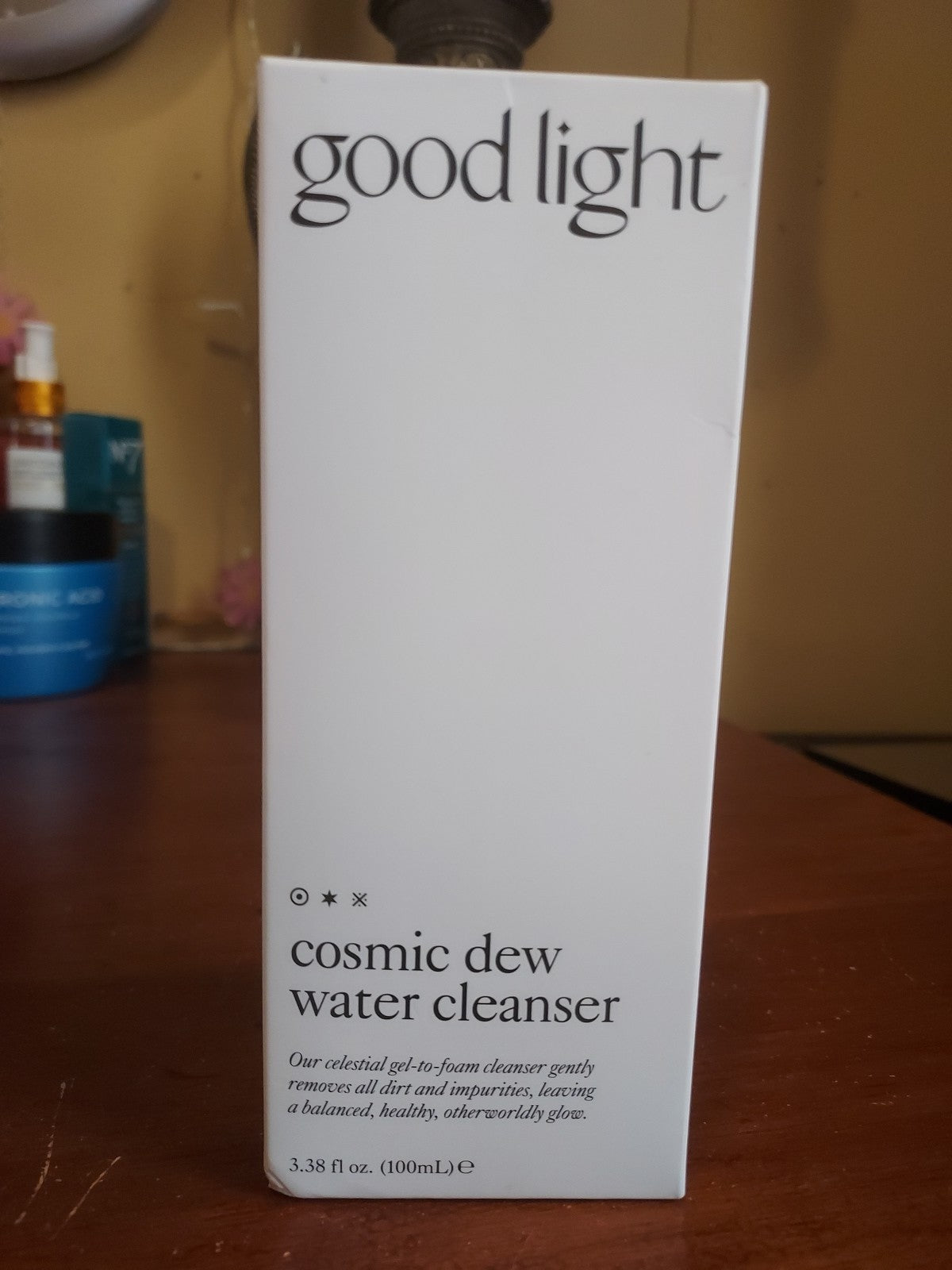 Cosmic Dew Water Cleanser Gel to Foam - 3.38 fl oz Face Wash for All Skin Types