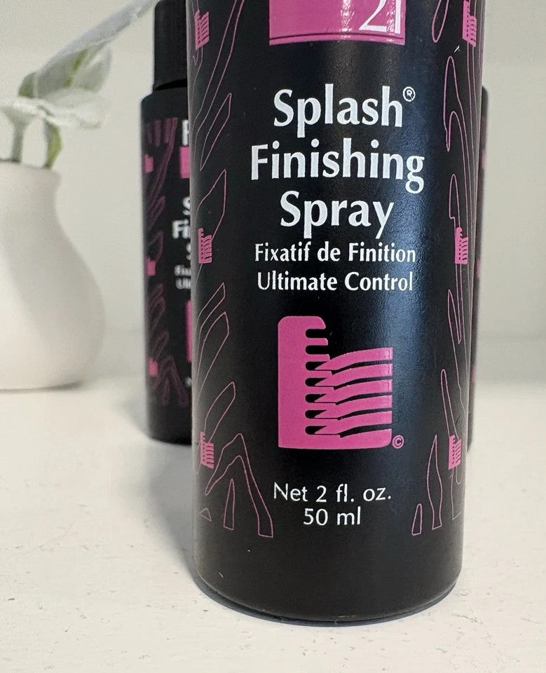 Focus 21 Splash Finishing Spray - Extra Firm Hold, 3 x 2oz Bottles