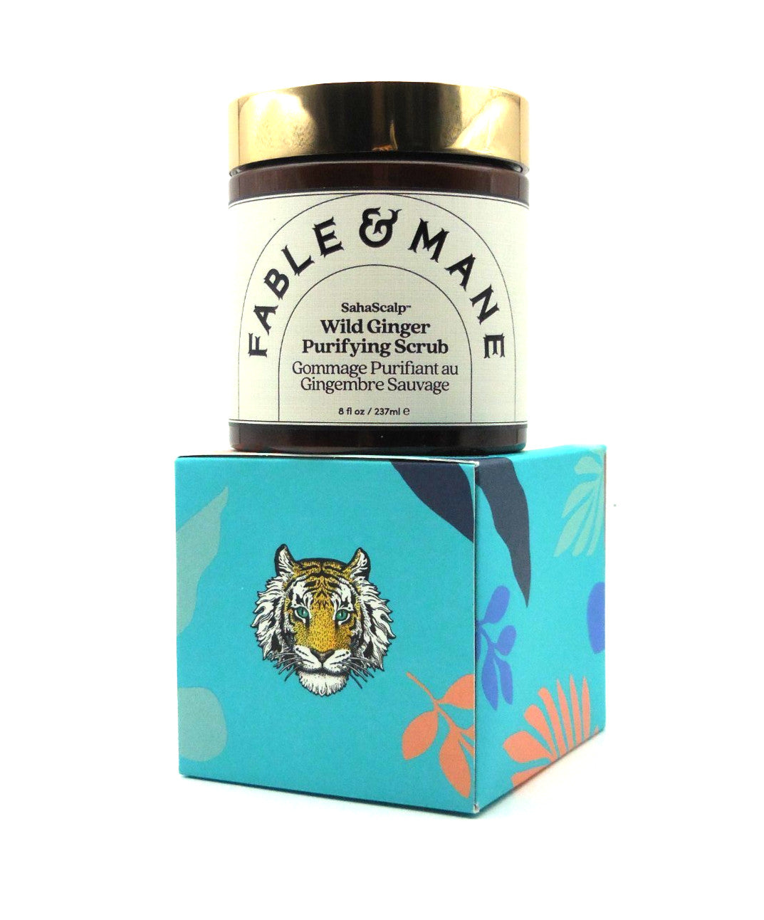 Fable & Mane SahaScalp™ Wild Ginger Purifying Scrub 8 fl oz ℮ NEW IN