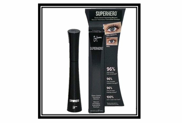 Full Size Elastic Volumizing Mascara - Superhero Black, Waterproof