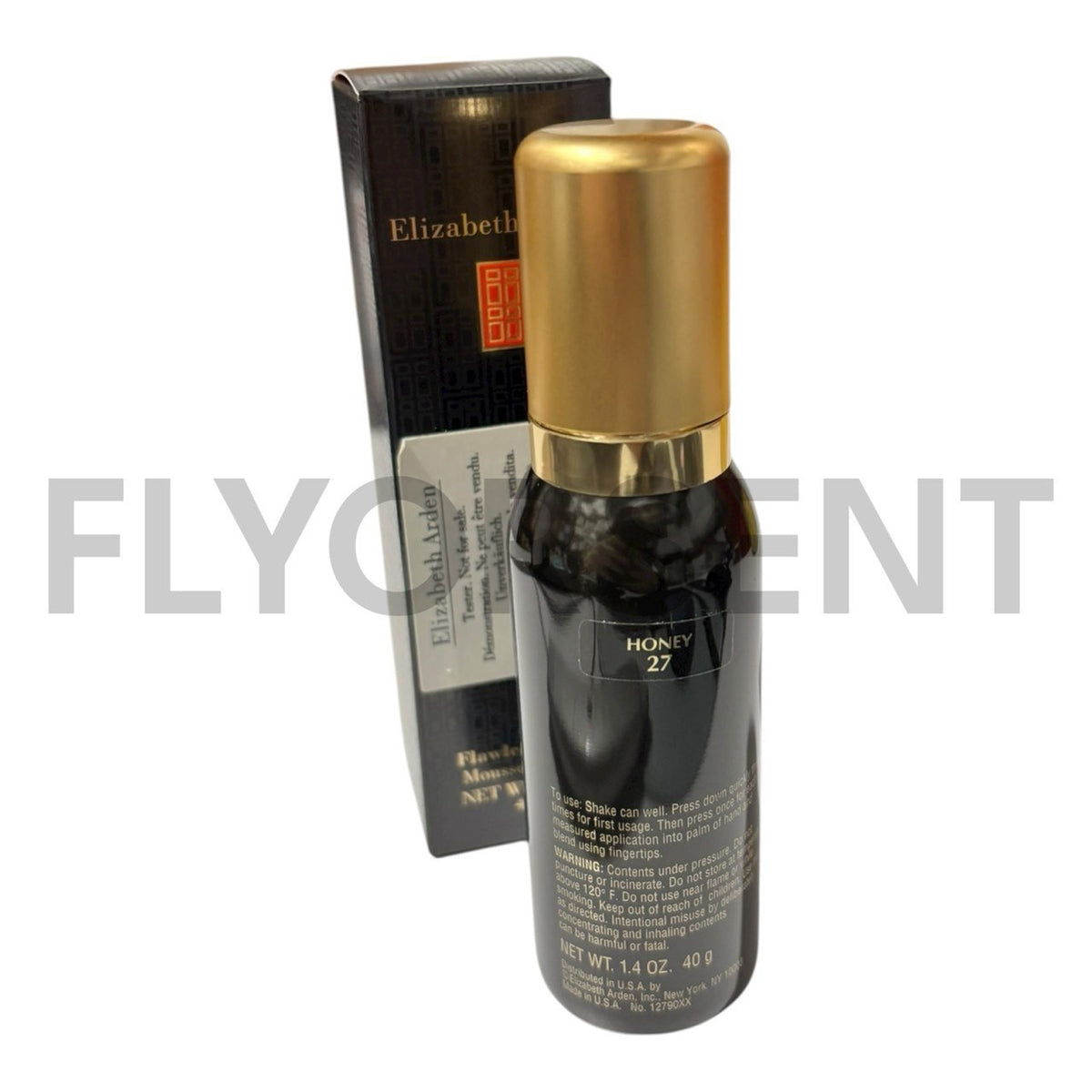 Elizabeth Arden Flawless Finish Mousse Foundation Honey 27 1.4 oz - New In Box
