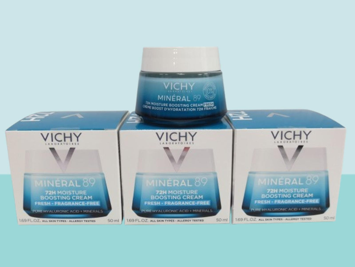 VICHY MINERAL 89 72H MOISTURE BOOSTING CREAM FRAGRANCE-FREE 1.69OZ