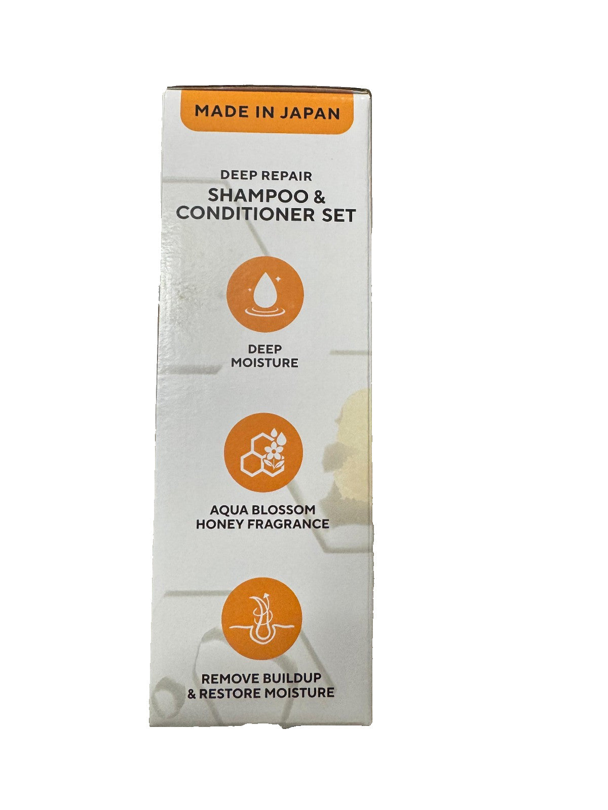 Japanese Deep Repair Shampoo & Conditioner Set 450ml with Manuka Honey - Sulfate-Free Hair Care