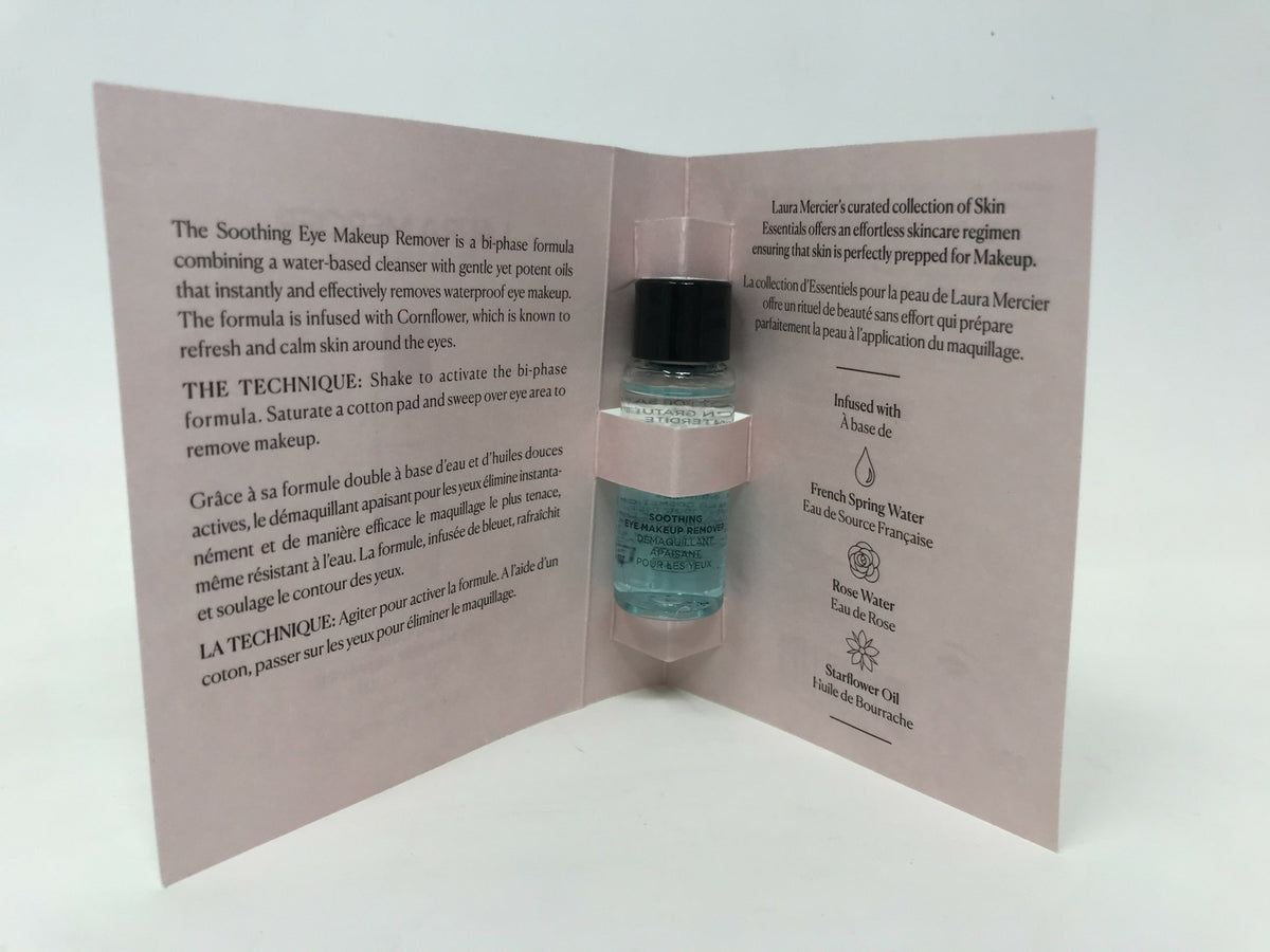 Set of 3 Laura Mercier Soothing Eye Makeup Removers - 5mL Each