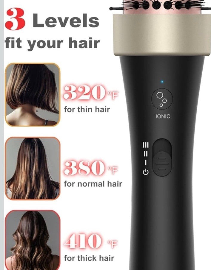 Ionic Thermal Round Hair Brush 1.5 Inch Volume Blowout Styling Tool