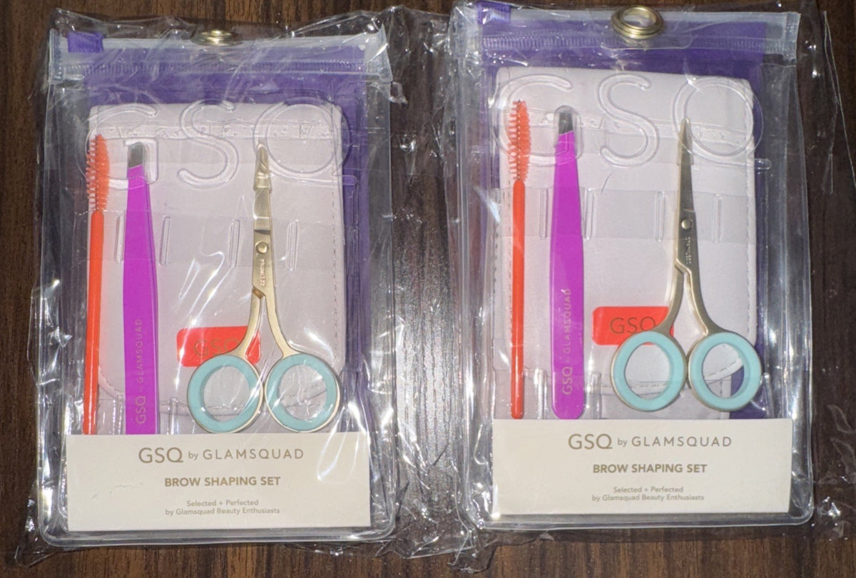 Brow Shaping Set - 2-Piece Eyebrow Grooming Kit for Precise Shaping