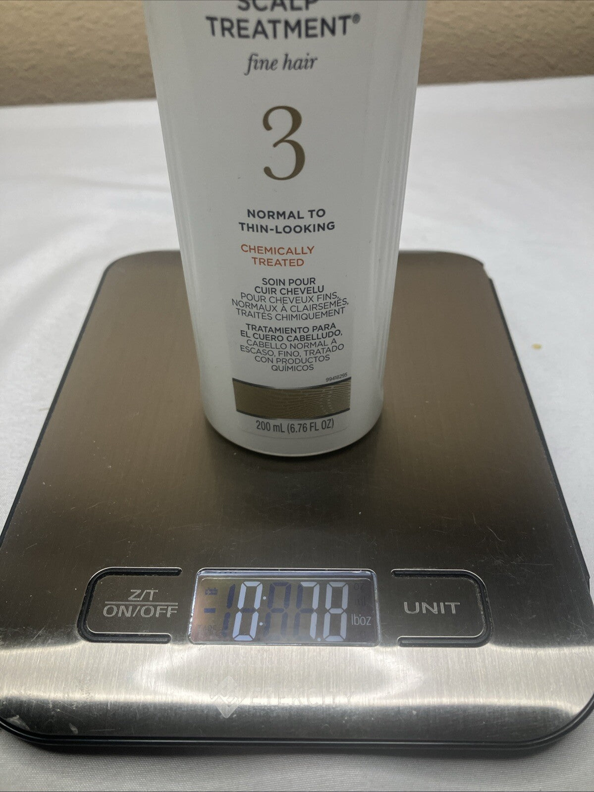 Nioxin System 3 Scalp Treatment for Fine Hair, 6.76 oz