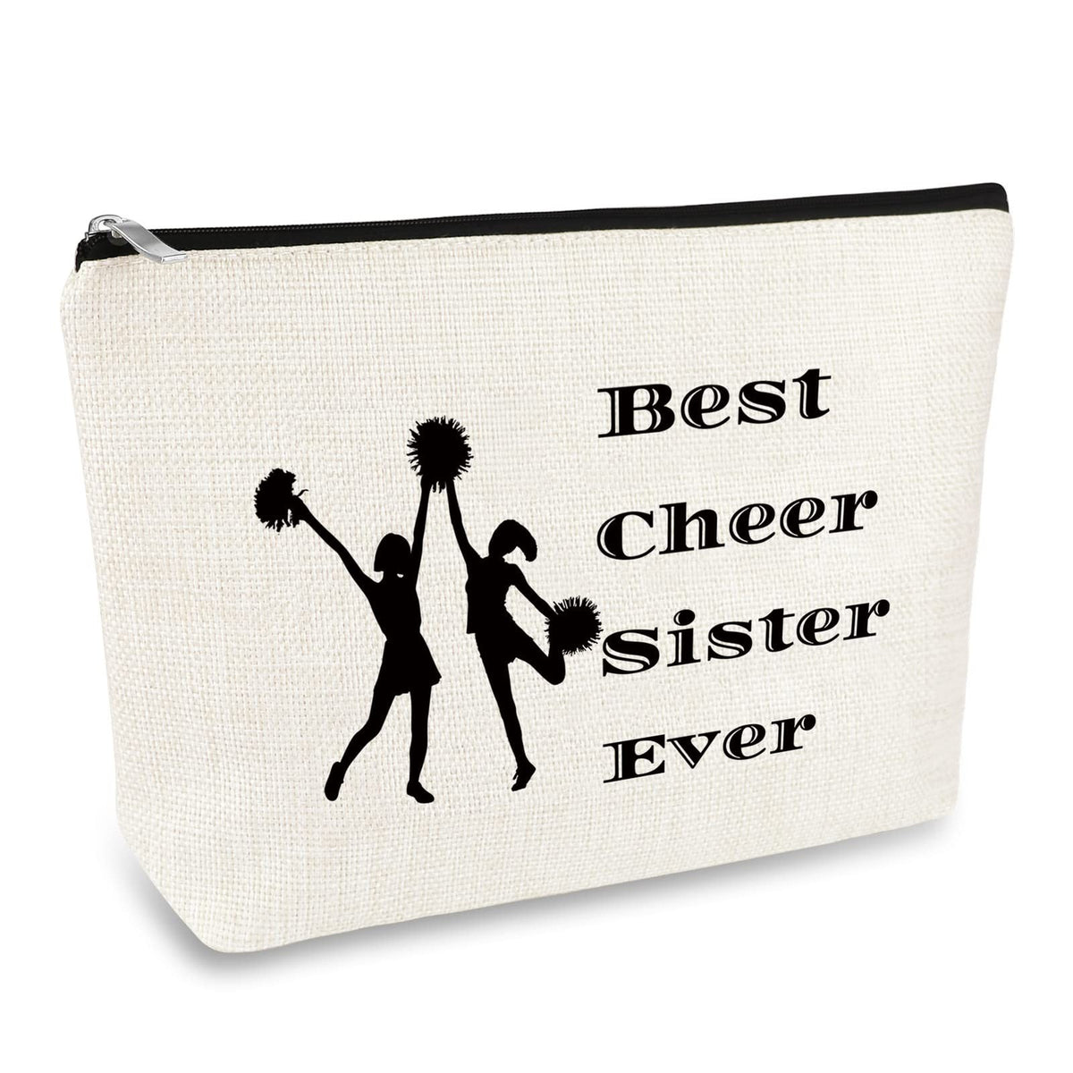Cheerleader Makeup Bag for Girls & Women - Friendship & Team Gift