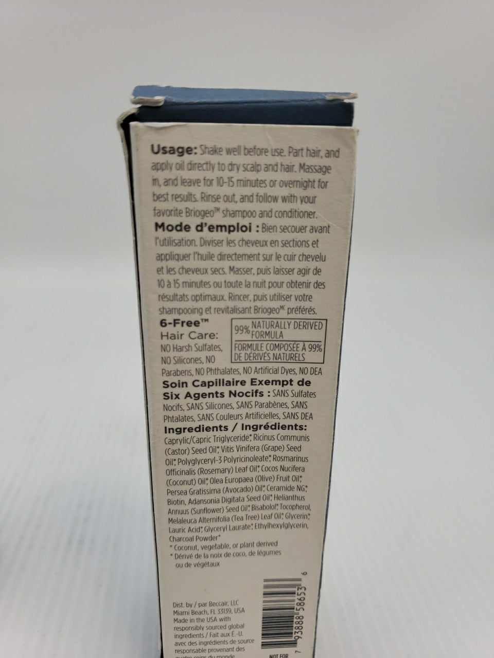 Scalp Revival Rosemary Pre-Wash Oil for Hair & Scalp Nourishment 3.4 fl oz