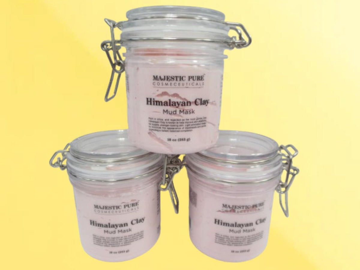 Himalayan Clay Mud Mask 10 oz (Set of 3)