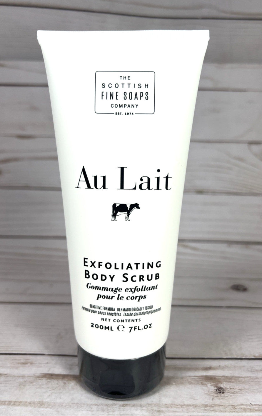The Scottish Fine Soaps Au Lait Exfoliating Body Scrub 7oz