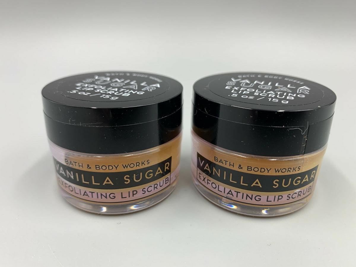 Lip Scrub Vanilla Sugar Exfoliating Lip Balm 0.5 Fl oz — Pack of 2