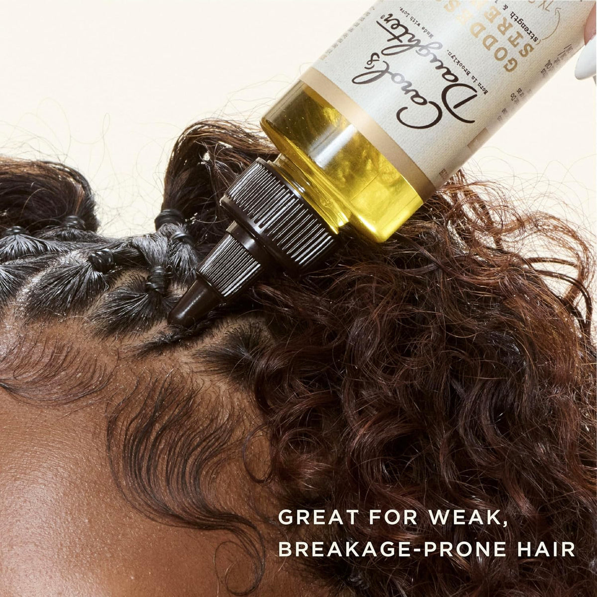 Natural Curl & Wave Hair Oil - Nourishing Castor Oil Blend for All Hair Types 4.2 Fl Oz